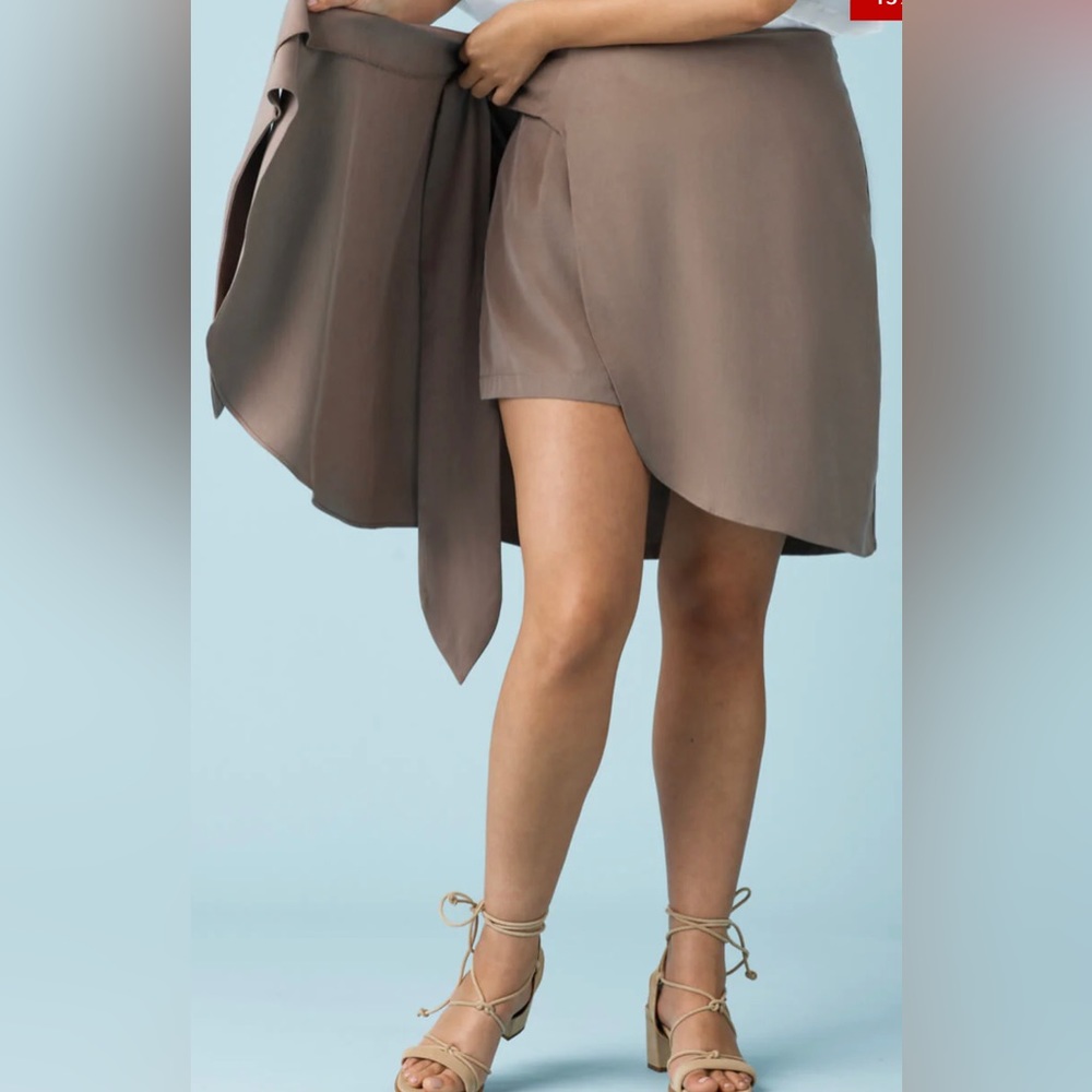 Vetta Two Piece short with wrap skirt